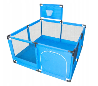 Ohrádka pre deti - Playpen s košík suchým bazénom pre deti detské ihrisko