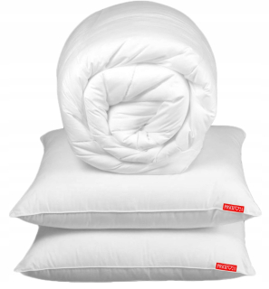 Prikrývka na spanie - Prikrývka 140x200 anti -allergický + vankúš 2x 70x80