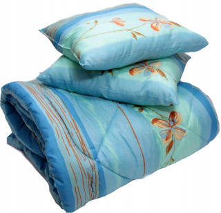 Prikrývka na spanie - 160x200 prikrývka Anti -allergická farebná + vankúše