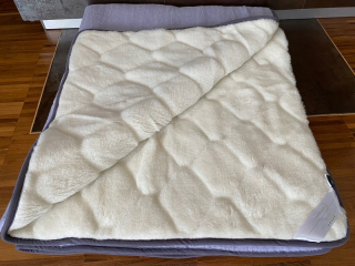 Prikrývka na spanie - Alpina Alpina Wool Quilt + Cashmere Caro 180