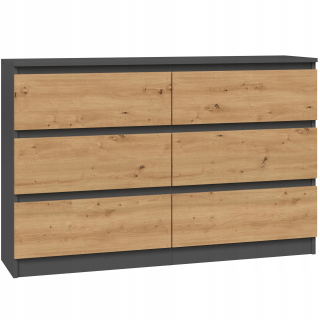 Komoda do študenskej izby - RTV stojatá skrinka 150x34.5x45 cm predný lesk T35