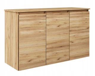 Komoda do obývačky - Kufrík 120 cm Golden Oak K1 Priestranný veľký výrobca