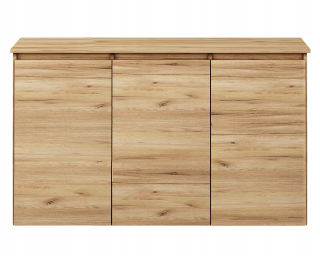 Komoda do študenskej izby - Zásuvky 120 cm Golden Oak K1 Spálňa veľká izba