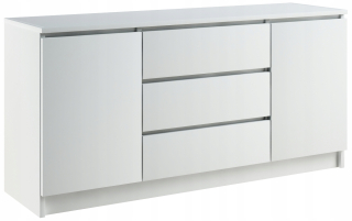Komoda do obývačky - Zásuvky 140 cm biela Astra 140-23