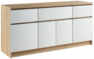 Komoda do obývačky - Zásuvky 140 cm mix Sonoma Astra 140-43n