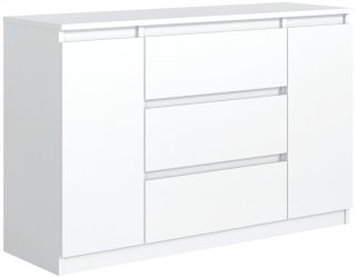Komoda do obývačky - Kufrík 2d3s 120 cm biely salón
