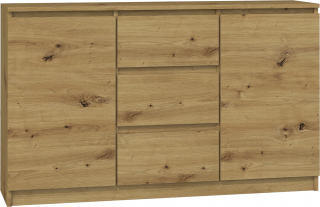 Komoda do spálne - Šedá posteľ vysoká hlava hlavy kurva 120x200 + rám
