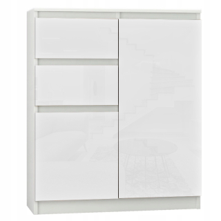 Komoda do študenskej izby - Karty s hrudníkmi 98 cm