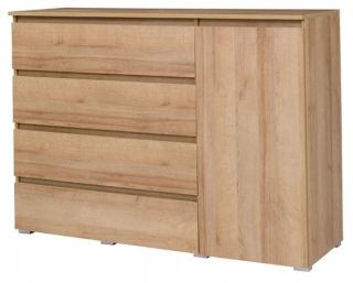 Komoda do detskej izby - Zásuvky C05 mládežnícky nábytok Como 3 farby