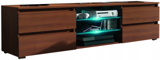 Skrinka pod TV - Šatnícka šatníka 90 cm 2d 2SZ Wenge +B-9N Extension