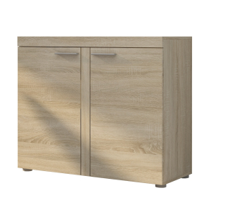 Komoda do študenskej izby - Rumi 2f 97 cm Sonoma hrudník s komisiou veľa farieb, z ktorých si môžete vybrať