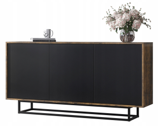 Komoda do obývačky - Tabuľka + 4 stoličky Moderný Škandinávsky štýl DSW