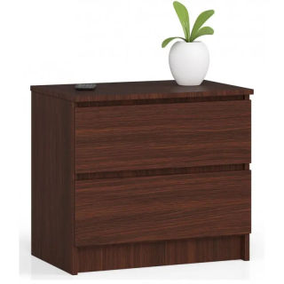 Komoda do študenskej izby - Sterusu zásuvky na nočný stolík K 60 cm 2 wenge zásuvky