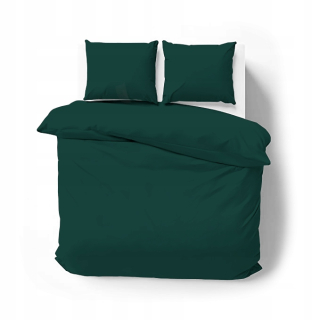 Kompletný set posteľných obliečok - Sada obliečok 150x200 vankúše 50x60 Emerald