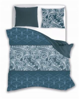 Kompletný set posteľných obliečok - Saténová posteľná bielizeň pre zips 80x40 200x200cm