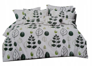 Kompletný set posteľných obliečok - Sada podstielky 160x200 2 Puzdrá vankúša +list