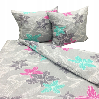 Kompletný set posteľných obliečok - Hotelová podstielka Damask 140x200 cm + 2 vankúše