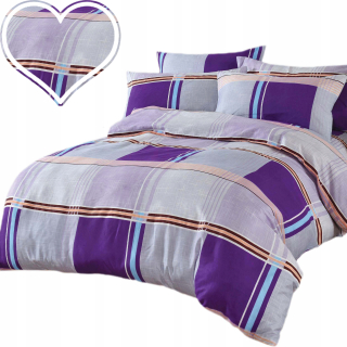 Kompletný set posteľných obliečok - Sada bavlnených obliečok 180x200 2x vankúš