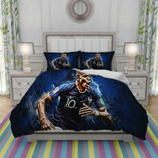 Prikrývka na spanie - SÚPRAVA POSTELÍN 160x200 Kylian mbappe frenc 82664