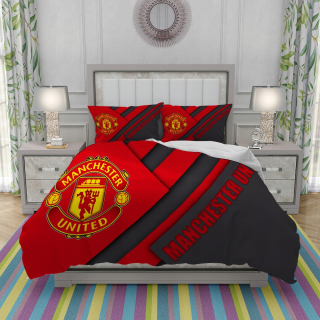 Prikrývka na spanie - Posteľná sada 160x200 Manchester United M 34194