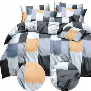 Kompletný set posteľných obliečok - Posteľná bielizeň 160x200 + 2 vankúše 70x80 set 3cz