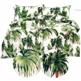 Kompletný set posteľných obliečok - Sada podstielky 200x220 dvojitá bavlna 4CH