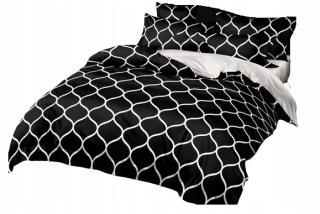 Kompletný set posteľných obliečok - Sada podstielky 200x220 Marocký ďatelina