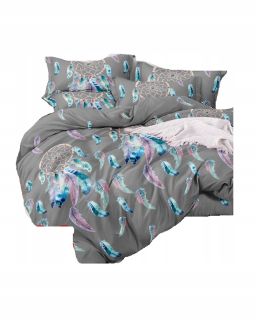 Kompletný set posteľných obliečok - Sada podstielky 200x220 Dream Catcher Nowoczesna