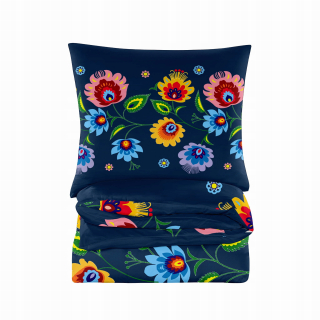 Kompletný set posteľných obliečok - Bavlnená saténová podstielka 200x220 70x80 Kvalita !!