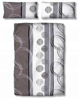Kompletný set posteľných obliečok - Hrubá hustá jednotka -obliečka 220x200