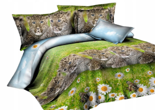Kompletný set posteľných obliečok - Bavlnená posteľná bielizeň 140 x 200 cm