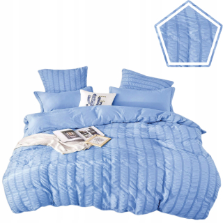 Kompletný set posteľných obliečok - Bavlnená posteľná súprava 220x200 vankúše 70x80