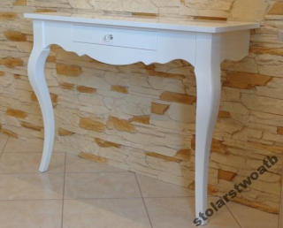 Toaletný stolík - Toaletný stolík ATB biela 100 x 75 x 33 cm
