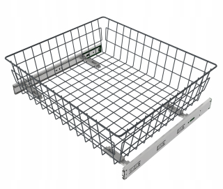 Kuchynské zasuvky - Šatníkový kôš skriniek zo šatníkov 60 cm H-20cm grafit