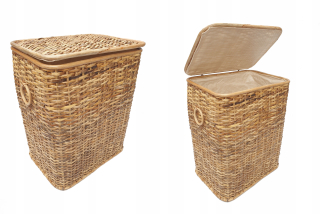 Kôš na bielizeň - Rattan 50x38x26 cm košík