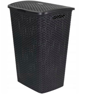 Kôš na bielizeň - Ratan Laundry Basket Detached Curver 55 L