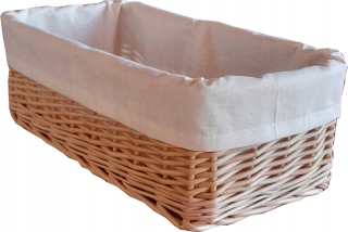 Kôš na bielizeň - Organizátor kontajnerov prúteného koša 40x20x13