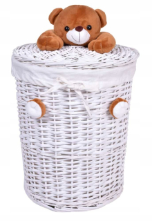 Úložný box pre deti - Prútený kôš pre bielizeň pre bielizeň