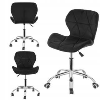Ergonomická kľakačka - Čierna stolička otočného velora