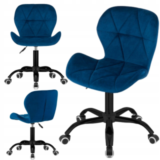 Ergonomická kľakačka - Stolička pre mládež Rotačný velor granátového jablka