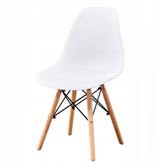 Stolička do obývačky - Moderná Pouf na kovovom ráme