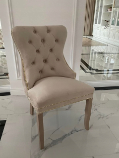 Kuchynská, jedálenská stolička - Stolička Glamour Kleper Pinski Chesterfield