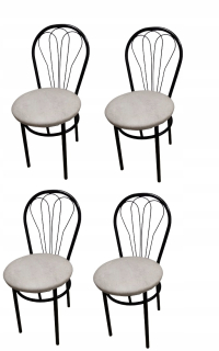 Kuchynská, jedálenská stolička - Stoličky kuchynské stoličky 4 počítače Venus Black Loft