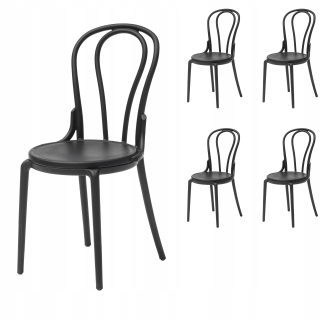 Kuchynská, jedálenská stolička - Vintage kuchynská stolička banket podkrovie set x4