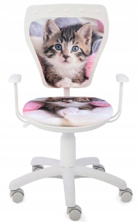 Kreslo do študenskej izby - Otvorenie pouf prešívané 40x40 na nohách
