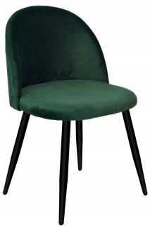 Kuchynská, jedálenská stolička - Čalúnené kreslo Soul Velvet Green Green