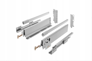 Kuchynské zasuvky - Moderný box GTV Square High L400 H210 Gray