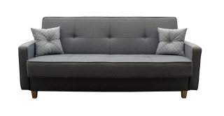 Pohovka, gauč - Kufrík 80 cm biely moderný