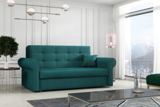 Pohovka, gauč - Pohovka Sofa Viva 3 Strieborná hydrofóbna americká