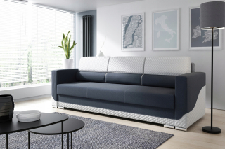 Pohovka, gauč - Footrest Scandinavian Denver Gray